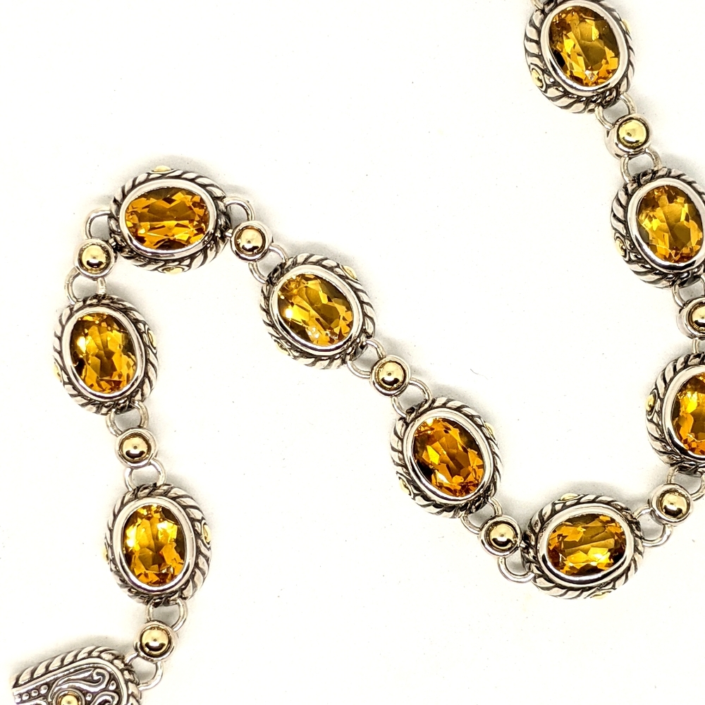 Samuel B. Citrine bracelet